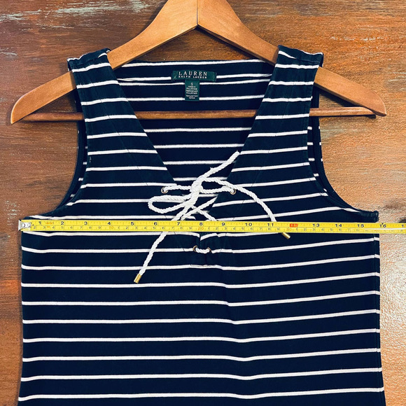 Ralph Lauren Women's Tunic Blouse 100% Cotton Size Small - Picture 4 of 9